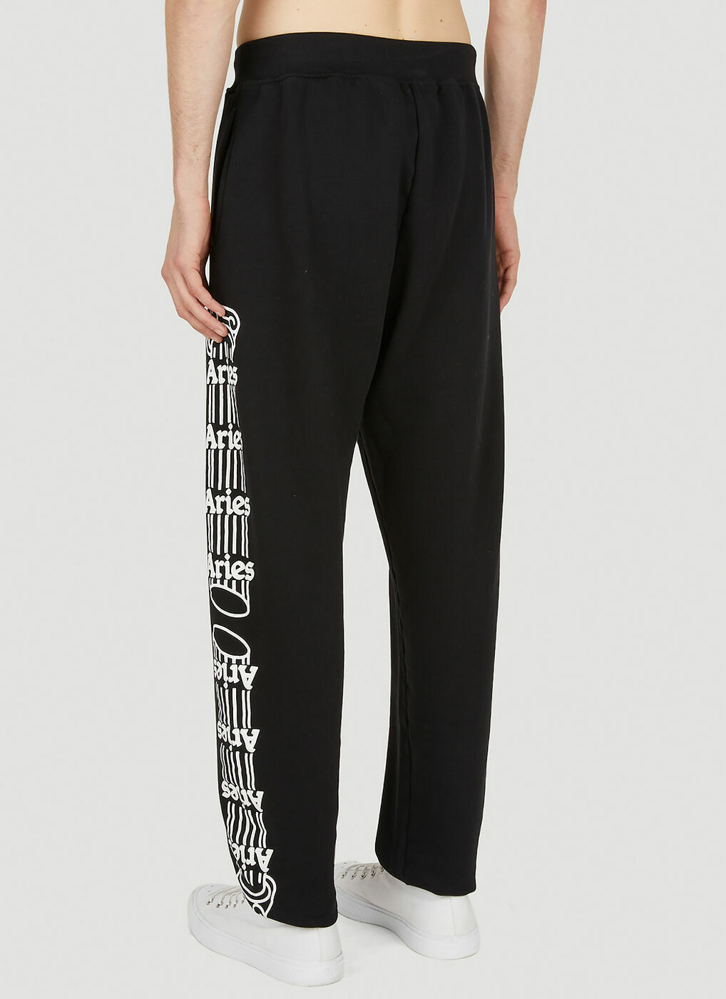 Column Track Pants in Black ARIES