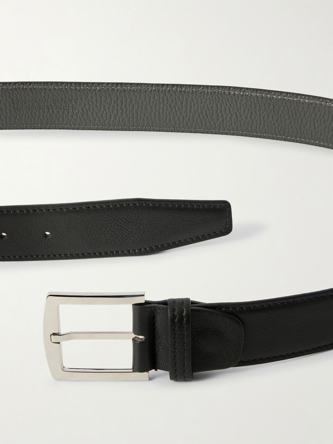 Kiton - 3.5cm Leather Belt