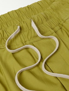 Rick Owens - Mastodon Skinny-Fit Cotton-Jersey Drawstring Cargo Trousers - Green