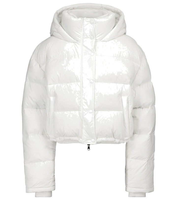 Photo: Wardrobe.NYC - Release 03 cropped down puffer jacket
