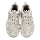 Acne Studios White Bolzter M Tumbled Sneakers