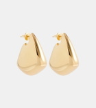 Bottega Veneta Fin Small 18kt gold-plated sterling silver earrings
