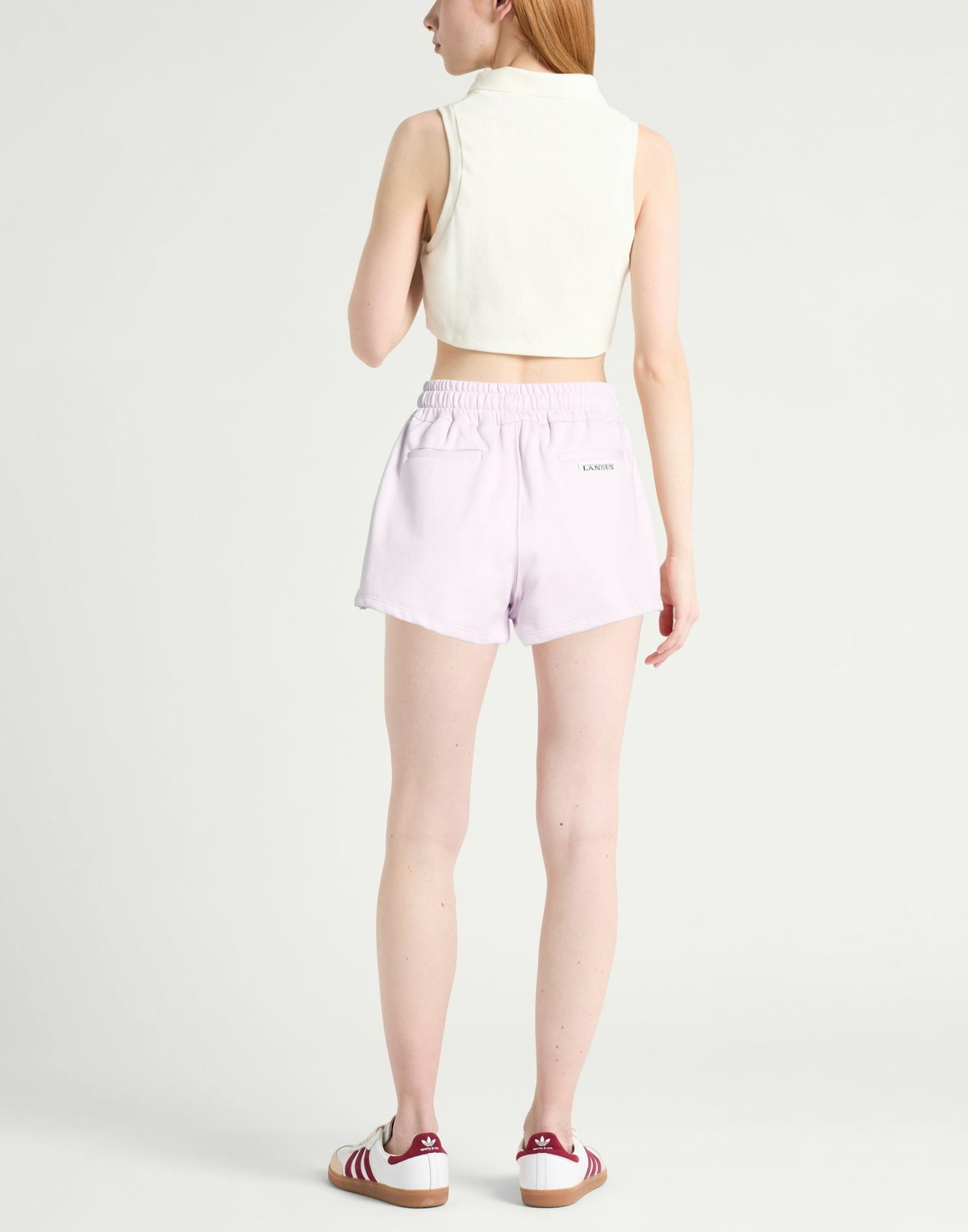 Laneus Womens Shorts & Bermuda Shorts Lilac