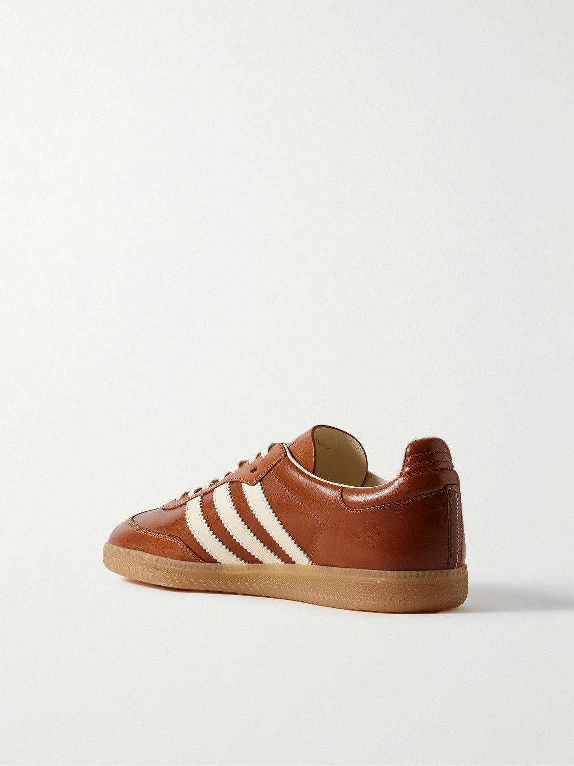 adidas Originals - Samba OG Premium Made in Italy Leather Sneakers - Brown adidas Originals adidas Originals - Samba OG Premium Made in Italy Leather Sneakers - Brown adidas Originals