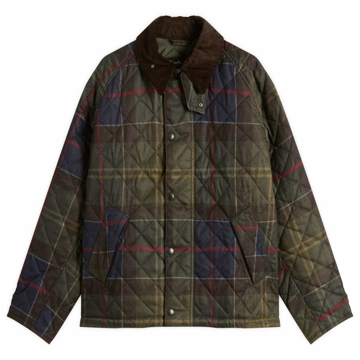 Photo: Barbour Men's Tartan Transport Quilted Jacket in Classic Tartan