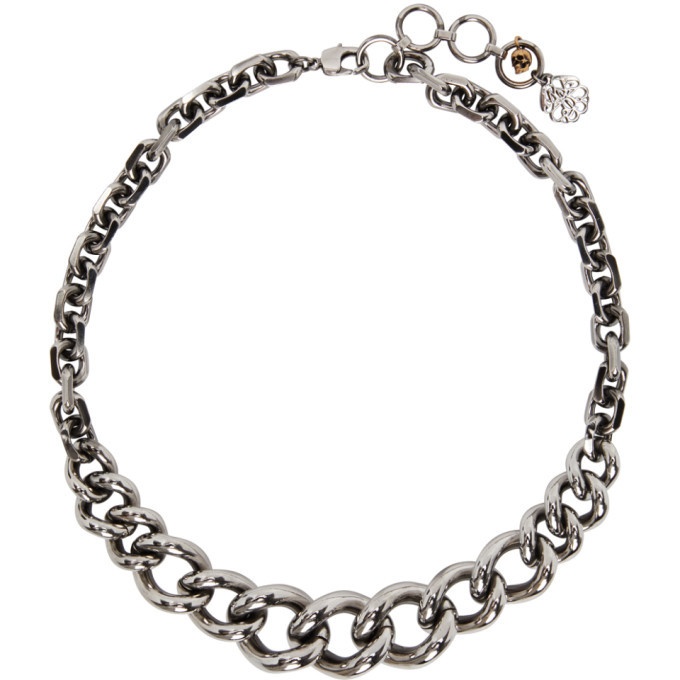 Photo: Alexander McQueen Silver Chain Necklace
