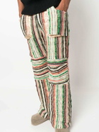 VITELLI - Patched Cotton Blend Wool Trousers