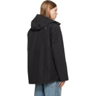 AAPE by A Bathing Ape Black AAPEUNVS Moonface Hooded Down Jacket
