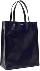 Marni Navy & Black Museo Soft Large Tote