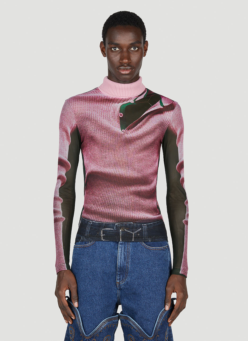 Y/Project x Jean Paul Gaultier Trompe L'Oeil Sweater