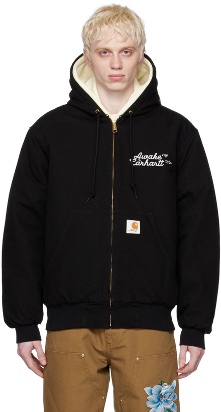 Photo: Awake NY Black Carhartt WIP Edition Jacket