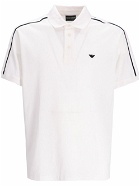 EMPORIO ARMANI - Logo Cotton Polo Shirt
