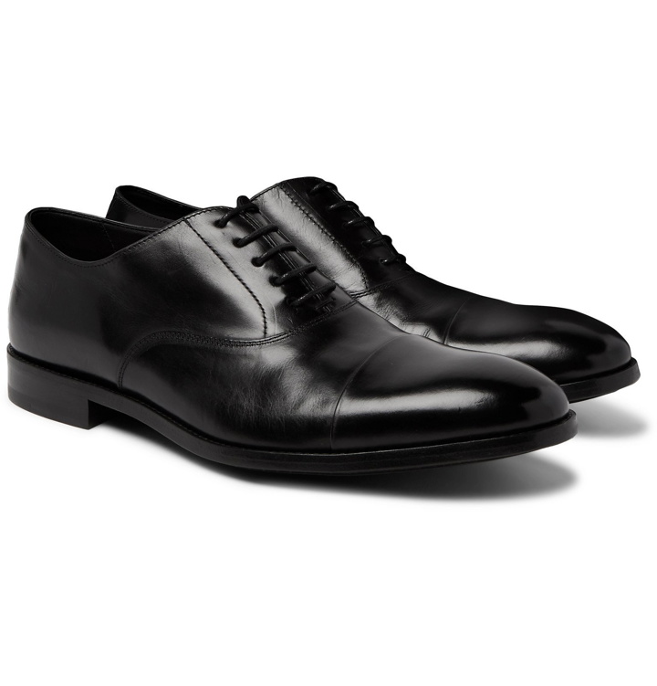 Photo: Paul Smith - Brent Leather Oxford Shoes - Black