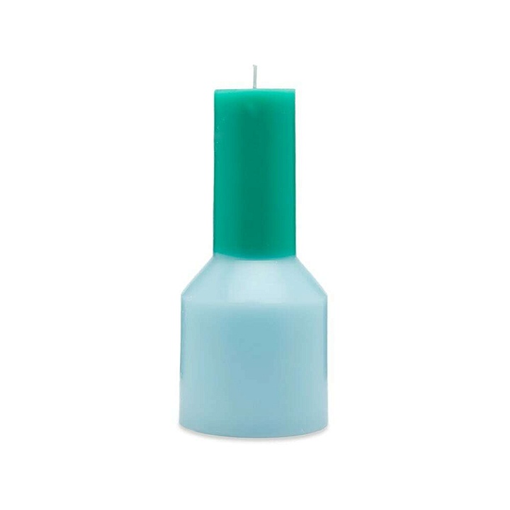 Photo: HAY Pillar Candle Tall S in Light Blue