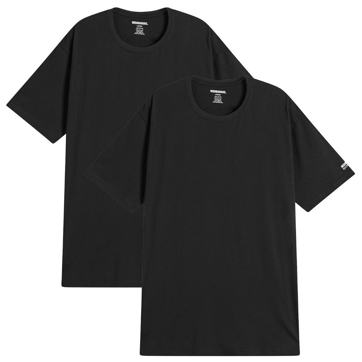 Neighborhood Men's Baseball Shirt in Black Neighborhood