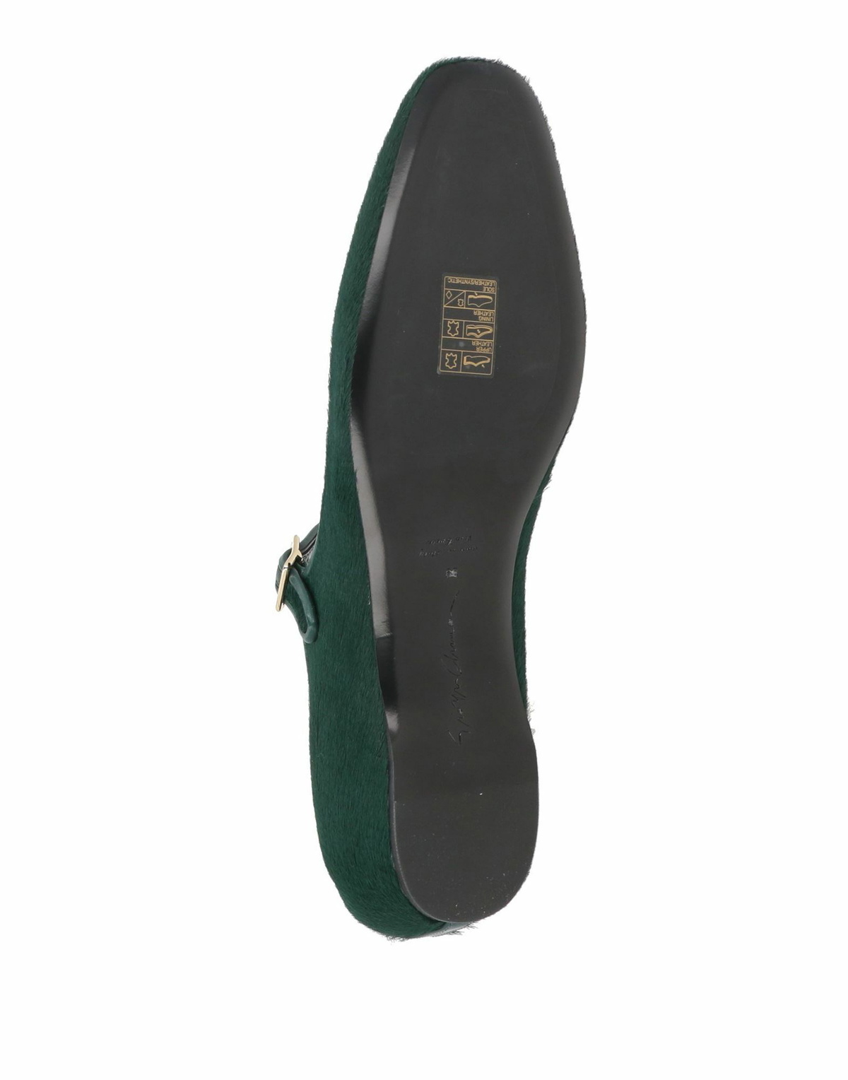 Giorgio Armani Womens Ballet flats Dark in Green