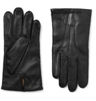 Dents - Shaftesbury Touchscreen Cashmere-Lined Leather Gloves - Black