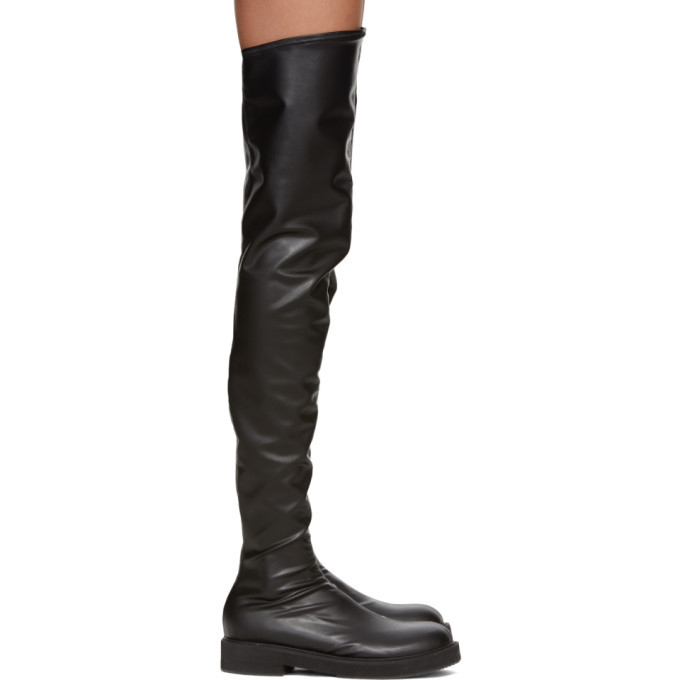 Junya Watanabe Black Tall Boots Junya Watanabe
