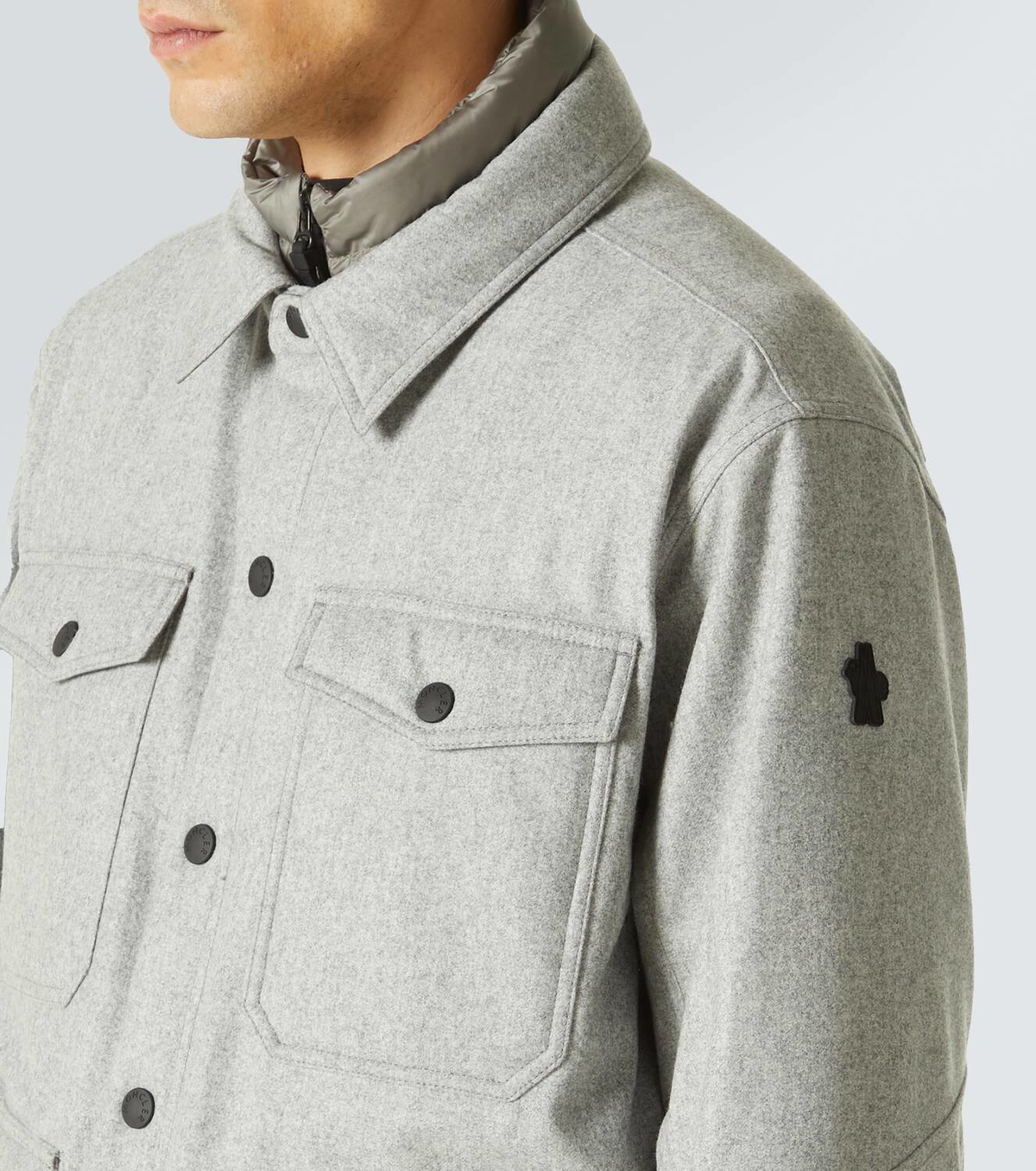 Moncler Grenoble Antuco virgin wool down jacket Moncler Grenoble