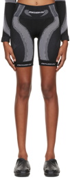 MISBHV Black Jacquard Sport Shorts