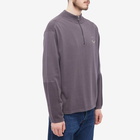 Paul Smith Men's Half Zip Sweat in Brown