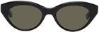 Garrett Leight Black Juvee Sunglasses