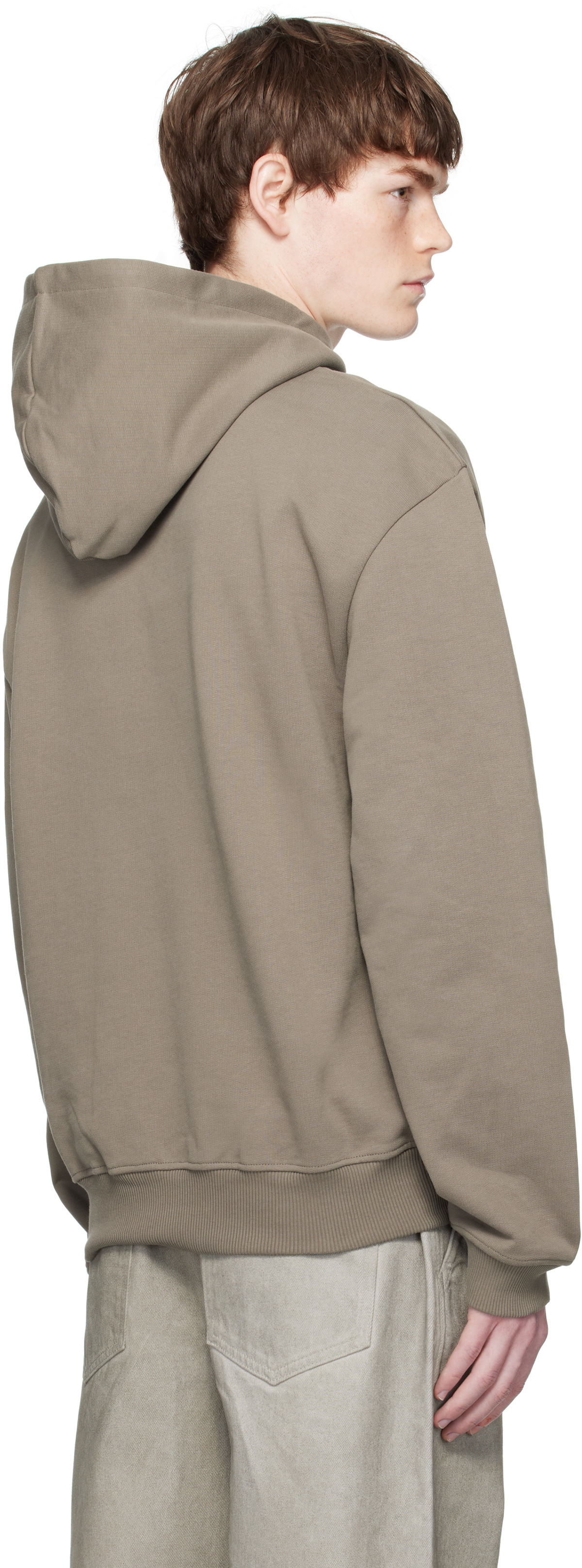 HELIOT EMIL Gray Fulgens Hoodie