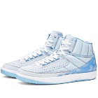 Air Jordan x J Balvin 2 Retro Sneakers in Celestine Blue/White