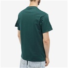 Bronze 56k Men's Paint Thinner T-Shirt in Dark Green