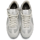 Maison Margiela White Painted Retro Runner Sneakers