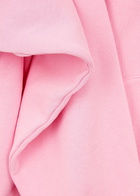 Colorful Standard Hooded Cotton Sweatshirt Light Pink