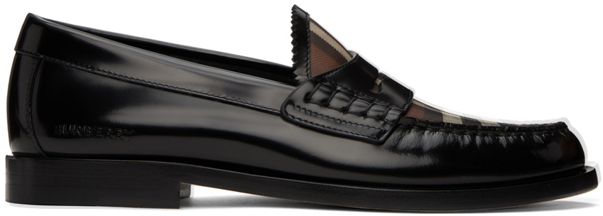 BURBERRY 26S LOAFERS IN BROWN CALFSKIN main image 0