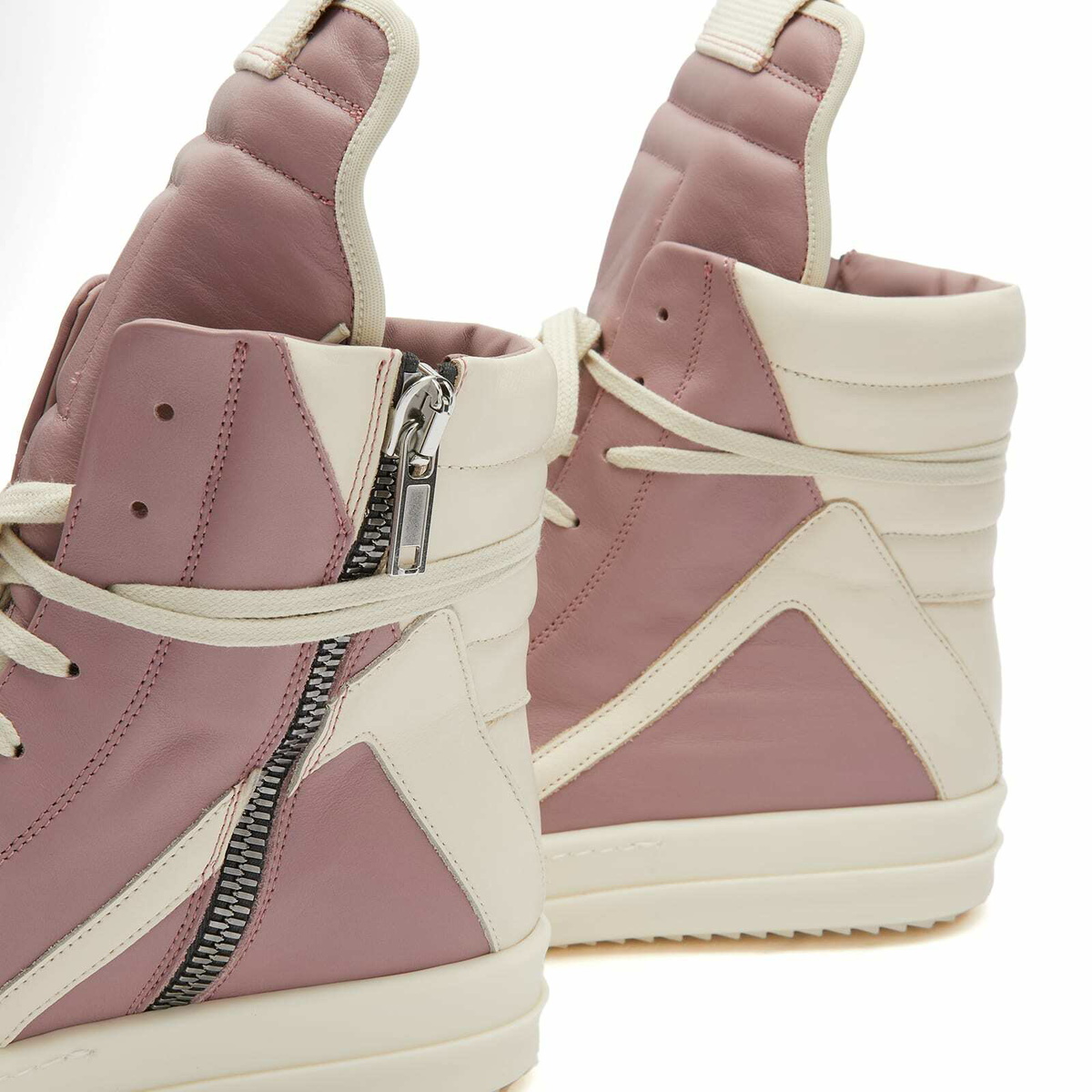Rick Owens Women's Geobasket Sneakers in Pink