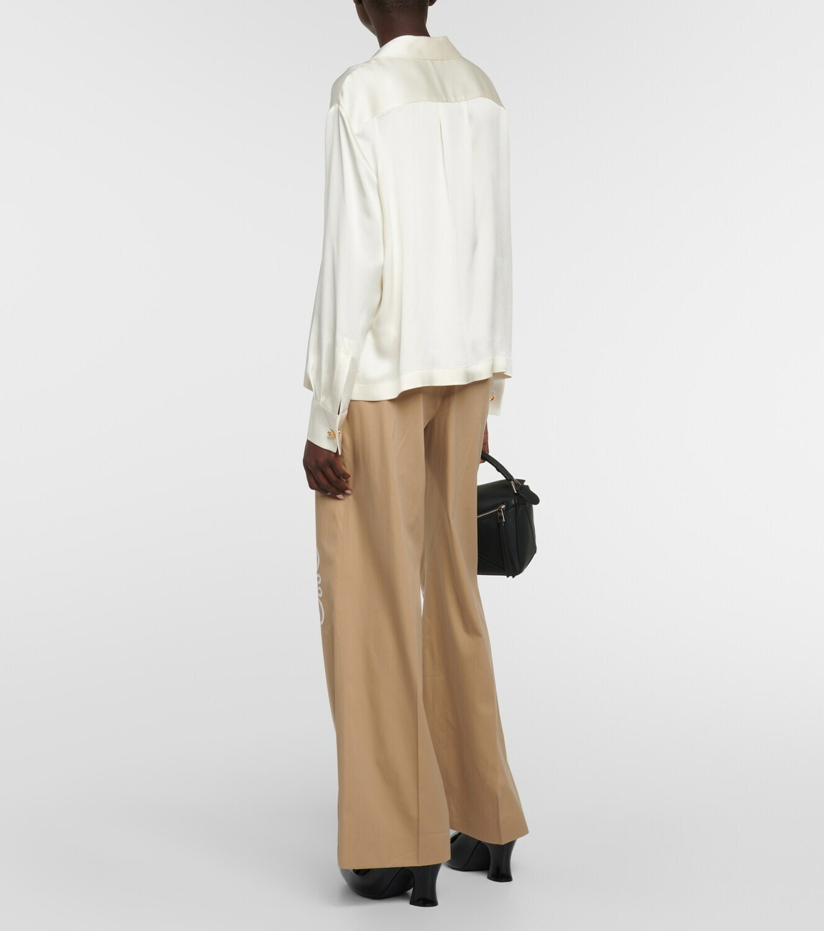 Loewe Anagram silk shirt Loewe