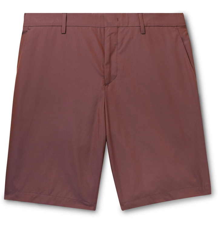 Photo: Paul Smith - Cotton Shorts - Burgundy