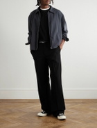 A.PRESSE - Cotton and Cashmere-Blend Jersey T-Shirt - Black