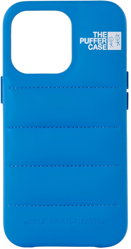 Photo: Urban Sophistication Blue 'The Puffer' iPhone 13 Pro Case