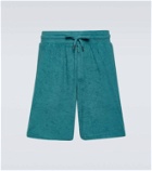 Frescobol Carioca Augusto cotton-blend terry shorts