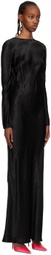 Anna October Black Deborah Maxi Dress