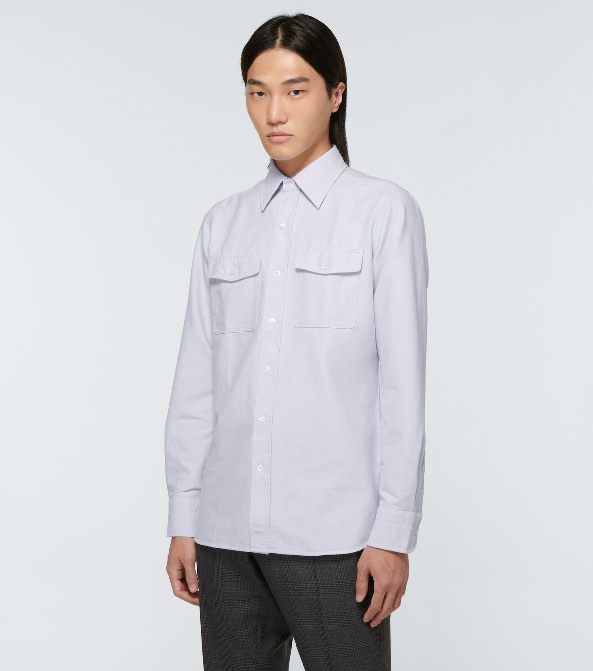 Tom Ford - Washed Oxford Leisure cotton shirt