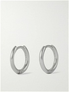 Hatton Labs - Small Round Silver Hoop Earrings