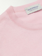 John Smedley - Lorca Slim-Fit Sea Island Cotton T-Shirt - Pink