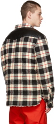 Moncler Grenoble Multicolor Plaid Gelt Jacket