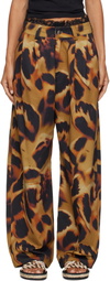 Collina Strada Tan Lace Catchfly Trousers