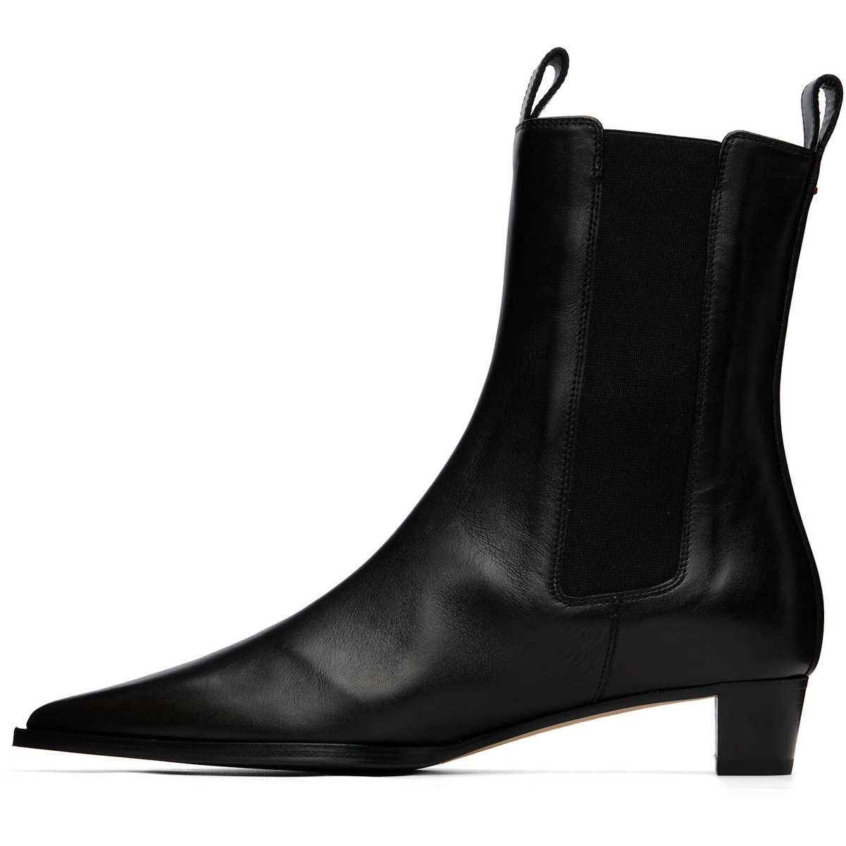 Aeyde Black Kiki Leather Chelsea Boots