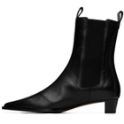 Aeyde Black Kiki Leather Chelsea Boots