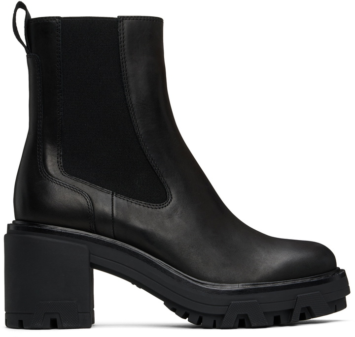 Photo: rag & bone Black Shiloh Mid Boots