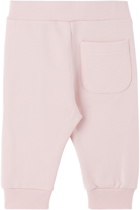 Marni Baby Pink Logo Track Pants