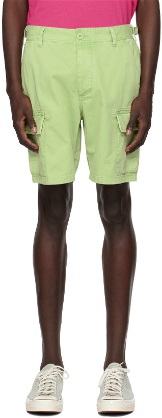 Photo: Saturdays NYC Green Balugo Sunbaked Shorts
