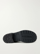 Balenciaga - Venom Buckled Leather Boots - Black